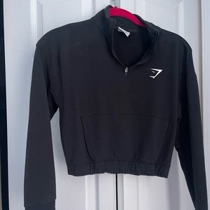 Two gym shark sweaters